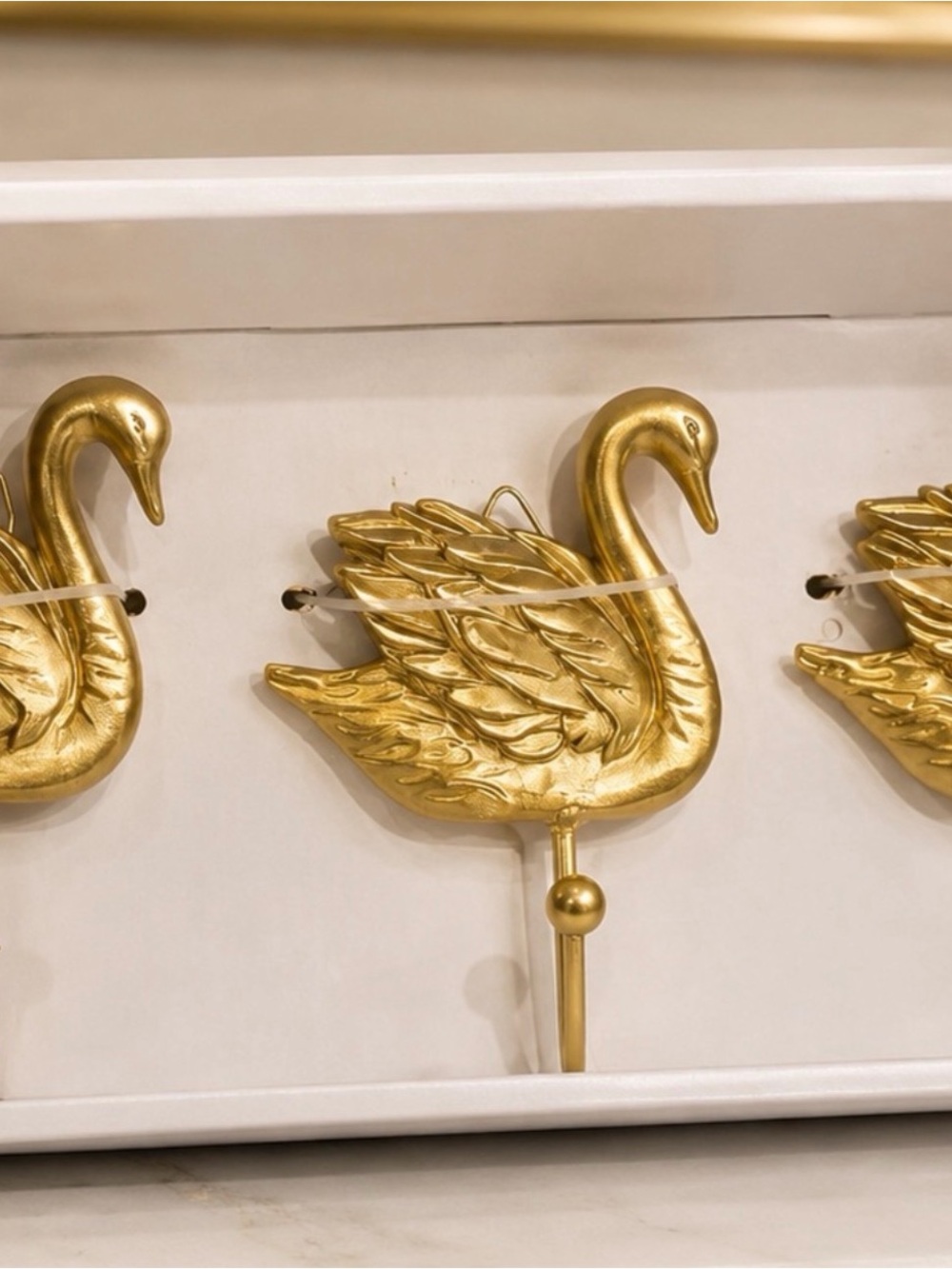 Gold Swan Wall Hook - Decorative Home Wall Decor